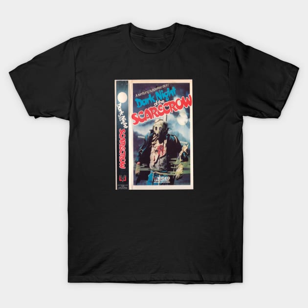 Dark Night Of The Scarecrow VHS T-Shirt by An Era Gone